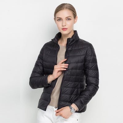 Women's Waterproof Quilted Jacket - Warm Outerwear