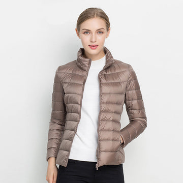 Damen Wasserdichte Steppjacke - Warme Oberbekleidung