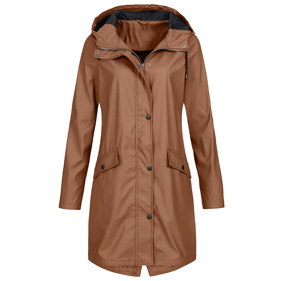 Damen Wasserdichte Jacke - Schutz mit Kapuze