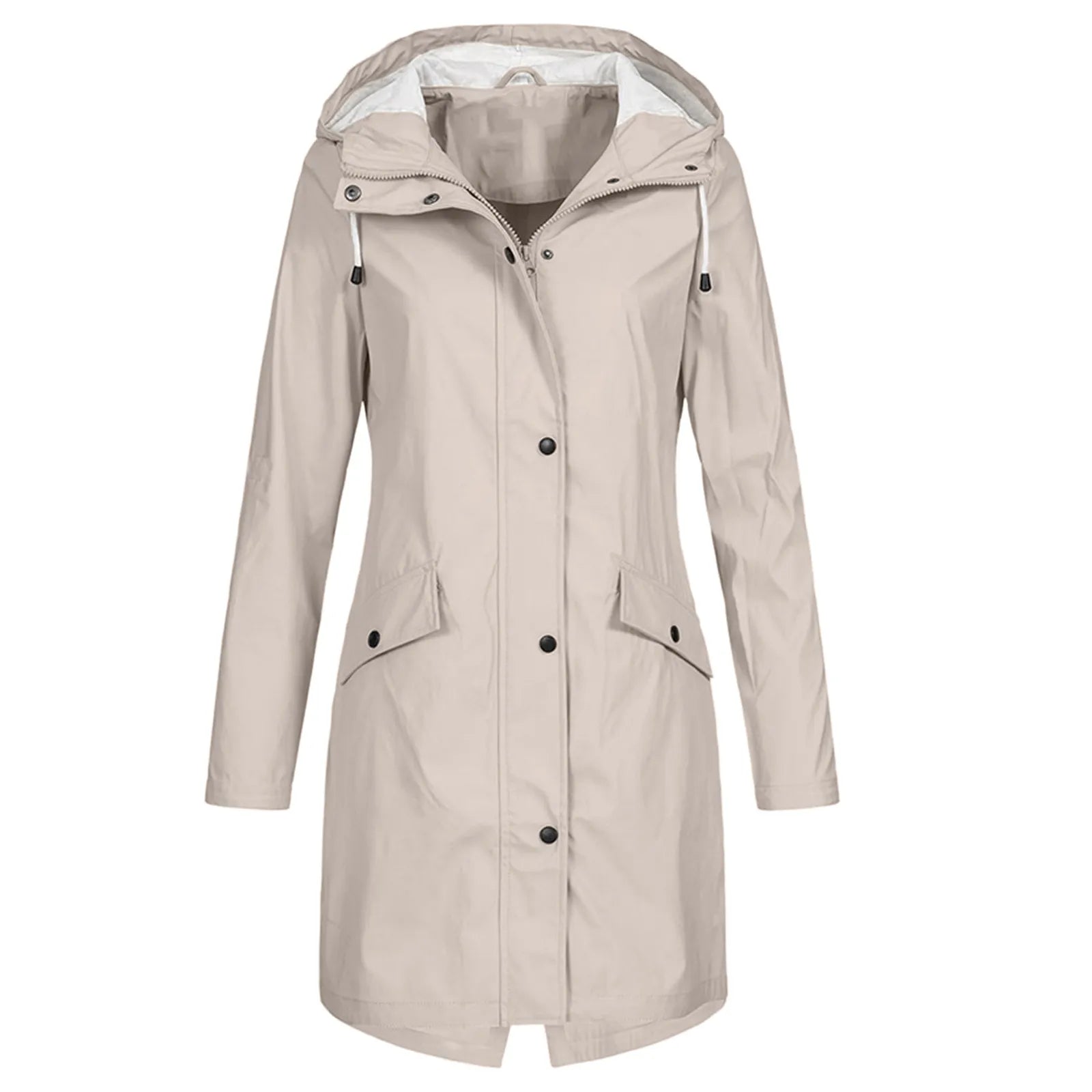 Damen Wasserdichte Jacke - Schutz mit Kapuze