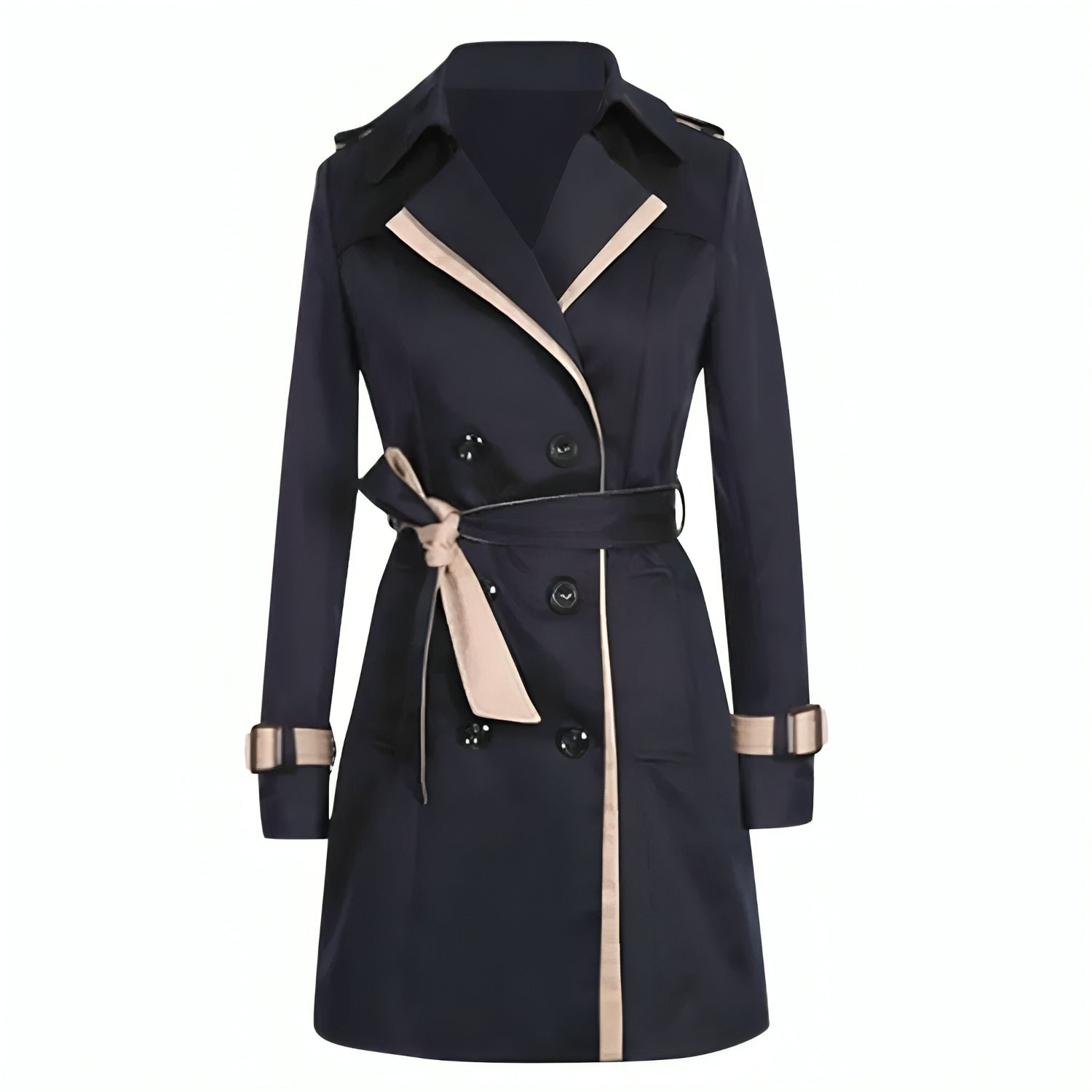 Damen Trenchcoat mit Gürtel - Gemütliche Oberbekleidung