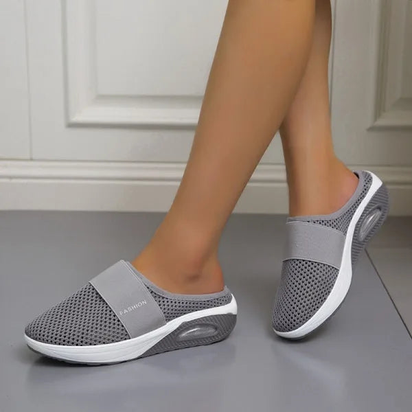 Damen Slip-On Sneaker - Atmungsaktiv mit Luftpolster