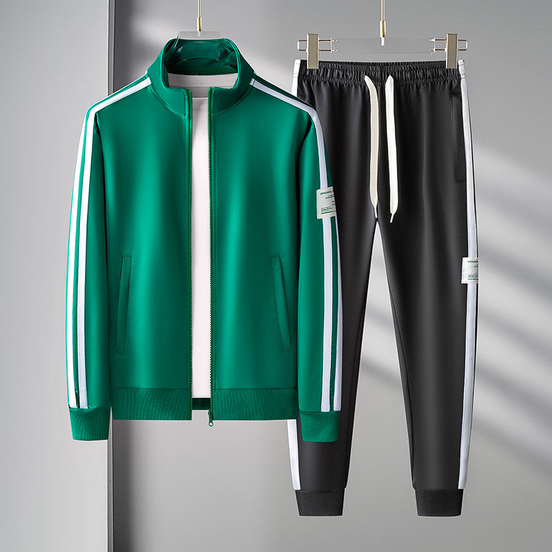 Herren Trainingsanzug Set - Reißverschluss-Jacke & Jogginghose