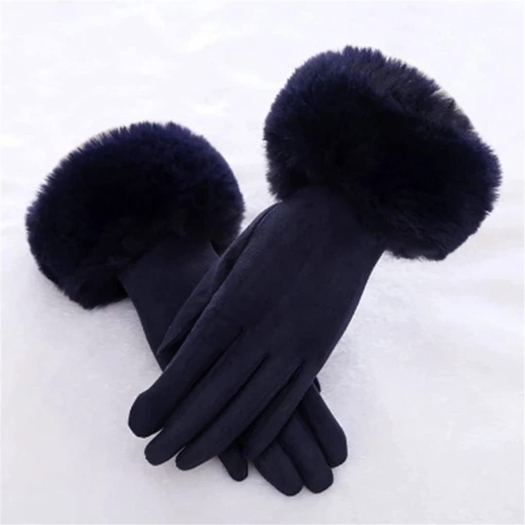 Women's Touchscreen Winter Gloves - Soft Cuffs & Smooth Finish