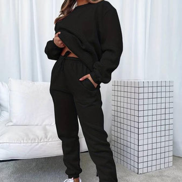 Damen Pullover & Jogger Set - Gemütlich und Stilvoll
