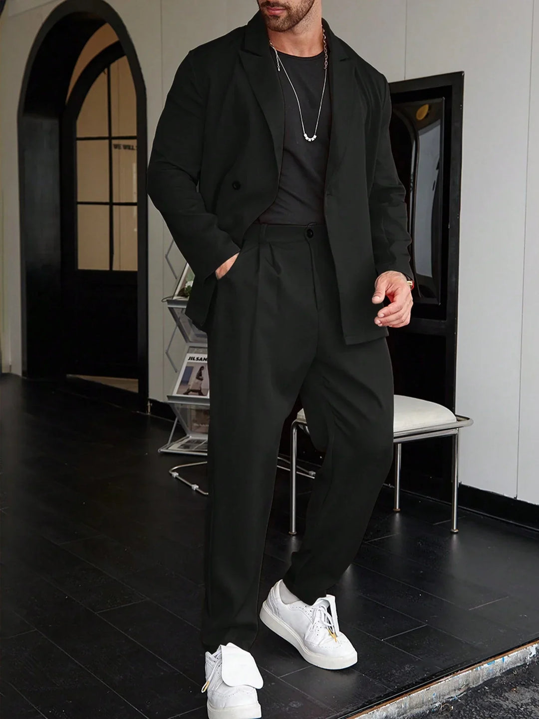 Herren Anzug im Relaxed Fit - 2-teiliges Set