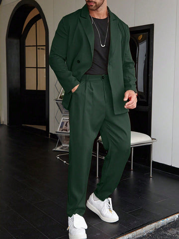 Men's Suit in Relaxed Fit - 2-piece Set