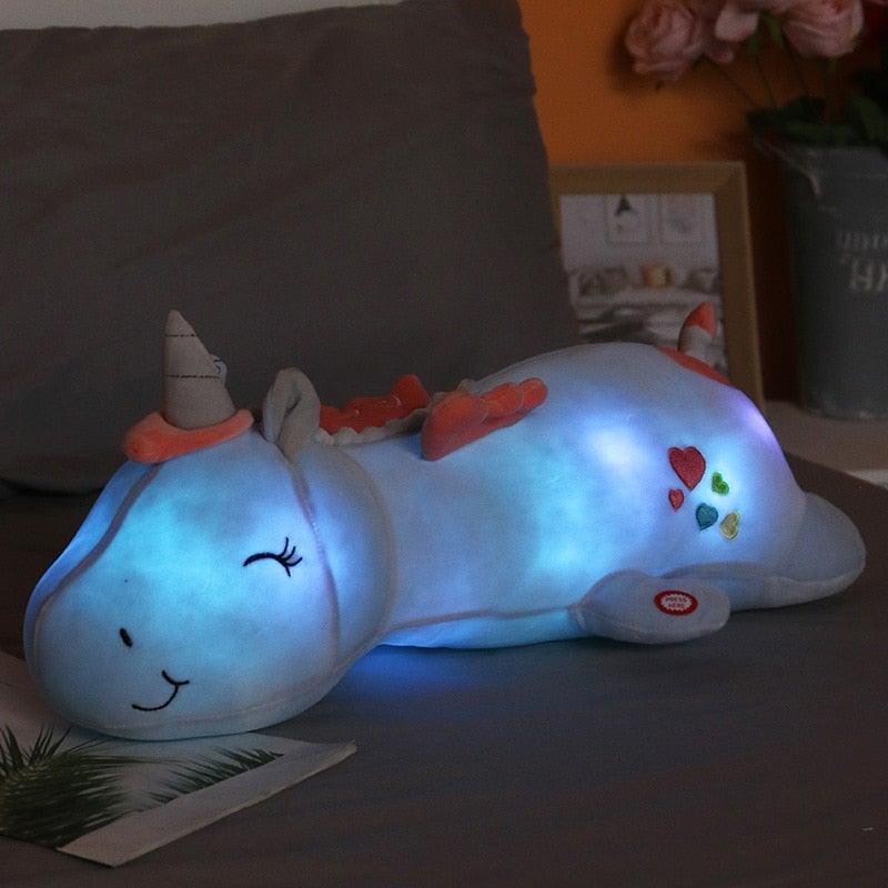 Leuchtendes Einhorn Nachtlicht - LED Kuscheltier