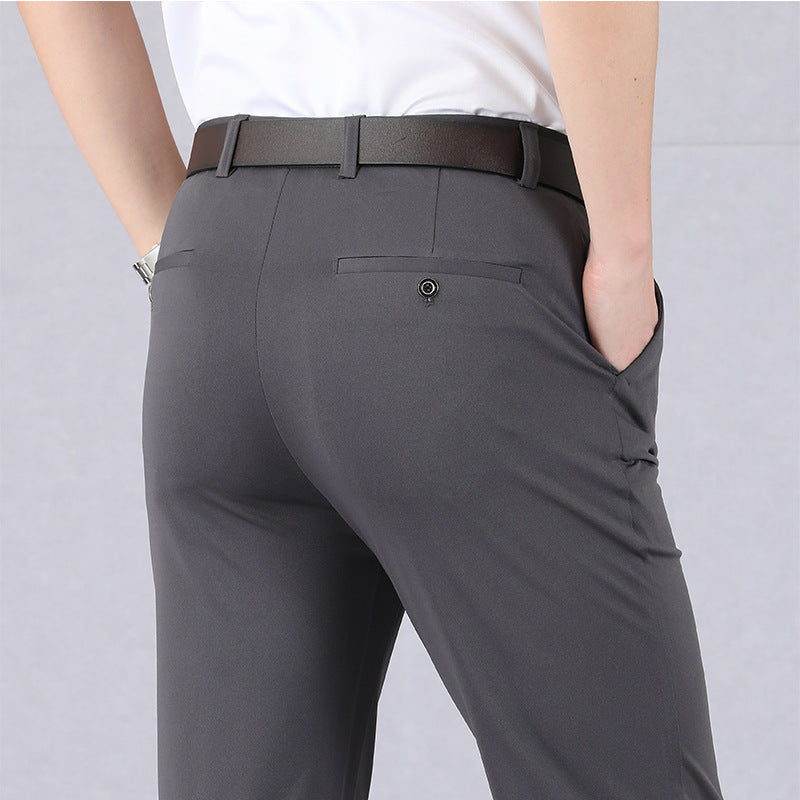 Herren Schmale Arbeitshose - Stretch mit Taschen