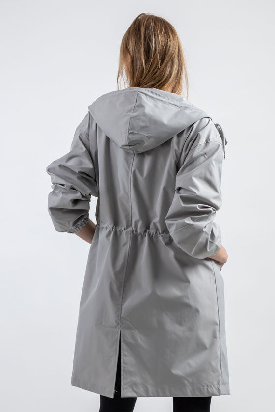 Damen Leichte Wasserdichte Jacke - Stilvolle Moderne Passform