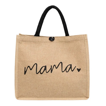 Damen Apricot-farbene Mama Tote Bag - Klassisch und geräumig