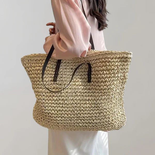 Damen Gewebte Tote Bag - Übergroß & Boho-Stil