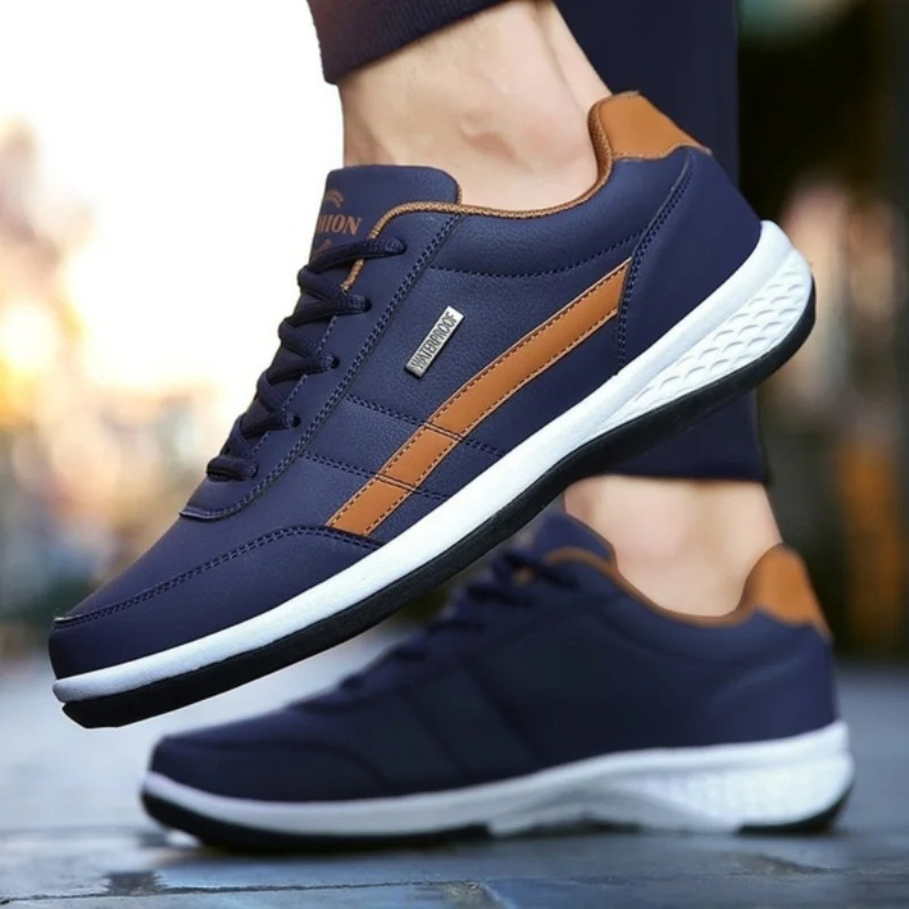Herren Schnür-Sneakers - Freizeit Schuhe
