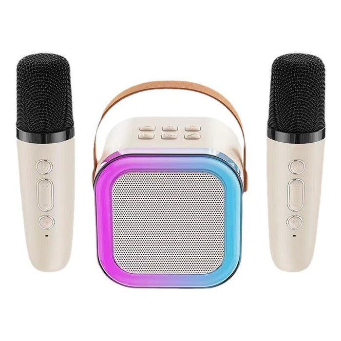 Drahtloses Mini Karaoke Set - Wiederaufladbares Mikrophon & Bluetooth Lautsprecher