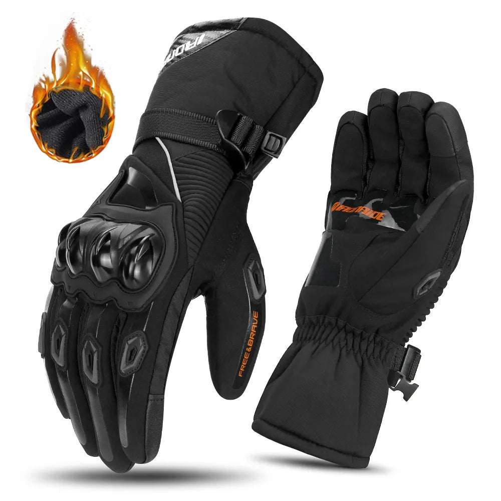 Wasserdichte Winter Motorradhandschuhe - Touchscreen-Kompatibel