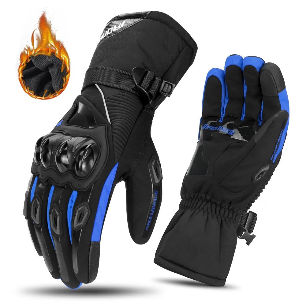 Wasserdichte Winter Motorradhandschuhe - Touchscreen-Kompatibel
