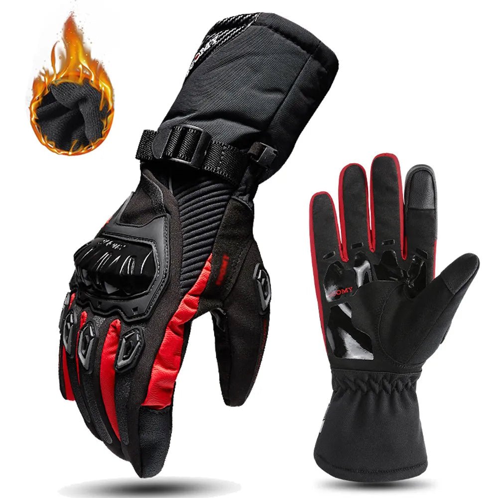 Wasserdichte Winter Motorradhandschuhe - Touchscreen-Kompatibel