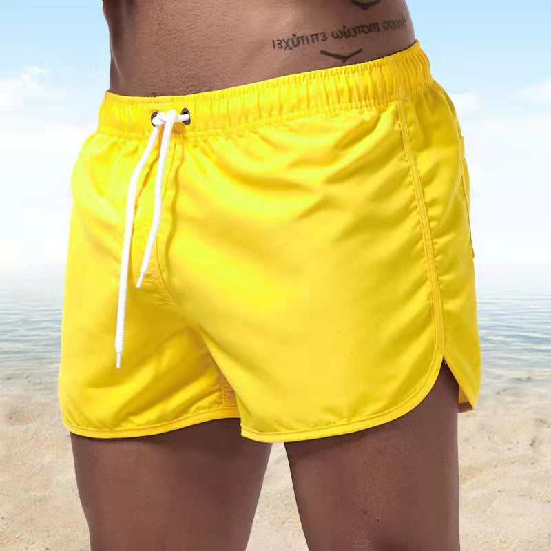 Herren Badeshorts - Schnelltrocknend mit verstellbarem Bund