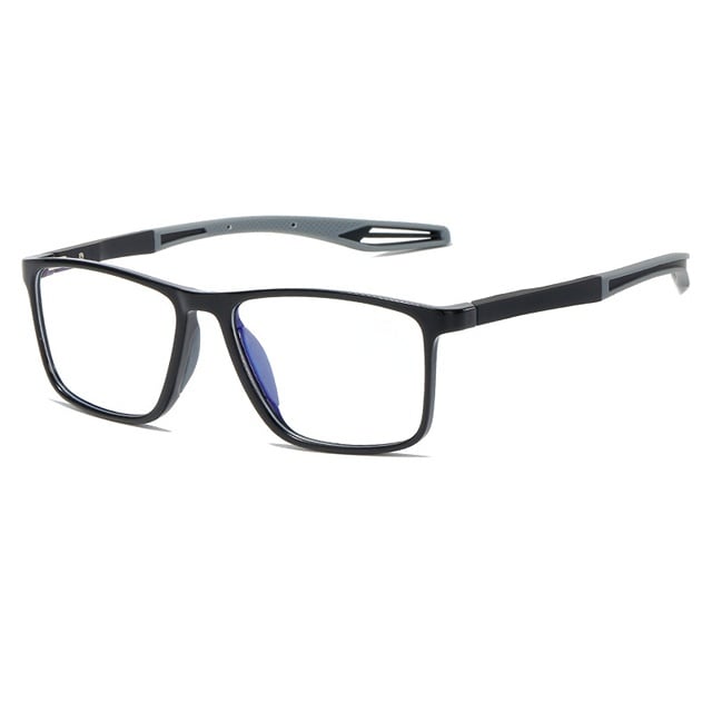 Ultra-light reading glasses - anti-blue light filter with rectangular frame