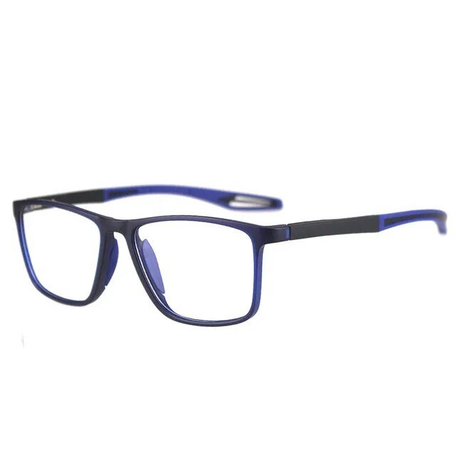 Ultra-light reading glasses - anti-blue light filter with rectangular frame