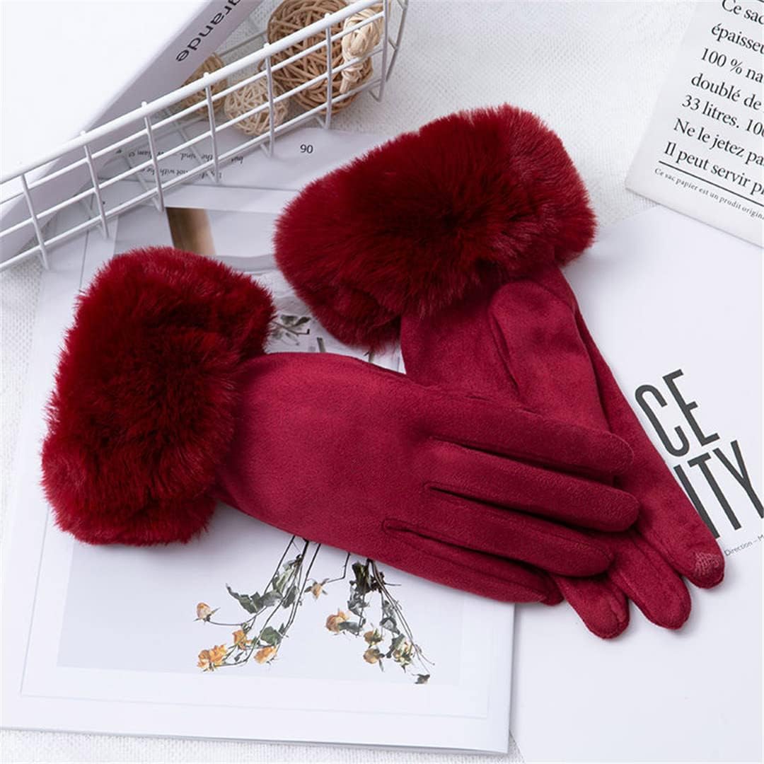 Damen Touchscreen-Winterhandschuhe - Weiche Stulpen & Geschmeidiges Finish